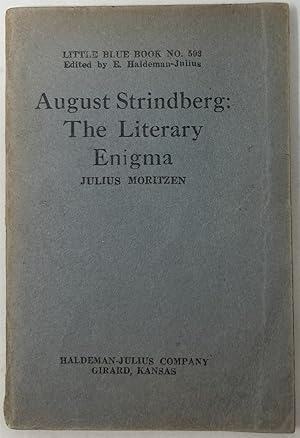 Seller image for August Strindberg: the Literary Enigma for sale by Oddfellow's Fine Books and Collectables