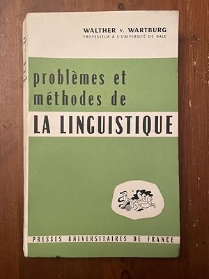 Seller image for Problmes et mthodes de la linguistique for sale by Librairie des Possibles