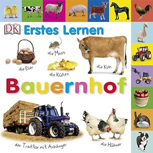 Bild des Verkufers fr Erstes Lernen. Bauernhof: Pappbilderbuch mit Griff-Register und ber 150 Fotos ab 1 Jahr zum Verkauf von Express-Buchversand