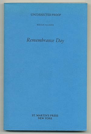 Seller image for Remembrance Day for sale by Between the Covers-Rare Books, Inc. ABAA