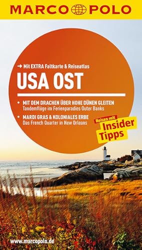 MARCO POLO Reiseführer USA Ost: Reisen mit Insider-Tipps. Mit EXTRA Faltkarte & Reiseatlas