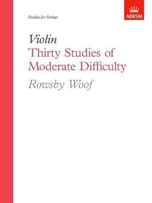 Bild des Verkufers fr Violin: Thirty Studies of Modern Difficulty (Studies for Strings) zum Verkauf von WeBuyBooks