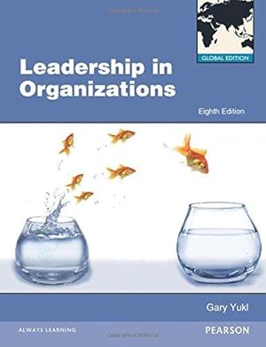 Bild des Verkufers fr Leadership in Organizations Global Edition zum Verkauf von WeBuyBooks