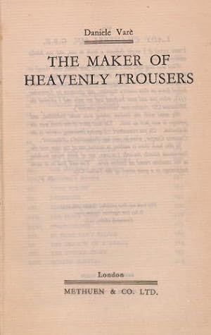 Imagen del vendedor de The Maker of Heavenly Trousers a la venta por WeBuyBooks