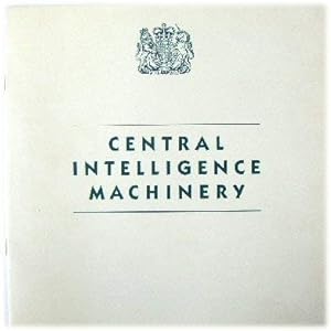 Imagen del vendedor de Central Intelligence Machinery a la venta por WeBuyBooks