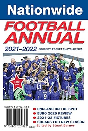 Bild des Verkufers fr Nationwide Football Annual 2021-2022: Soccer's Pocket Encyclopedia zum Verkauf von WeBuyBooks