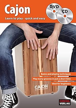 Imagen del vendedor de Cajon: Learn to play - quick and easy + CD + DVD a la venta por WeBuyBooks
