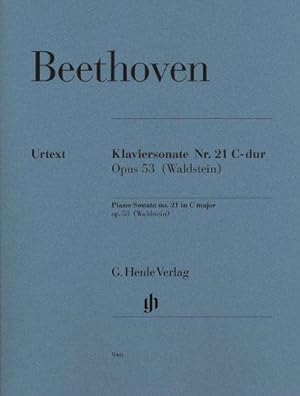 Bild des Verkufers fr Piano Sonata no.21 op.53 - ""Waldstein"" - Piano - (HN 946): Instrumentation: Piano solo zum Verkauf von WeBuyBooks