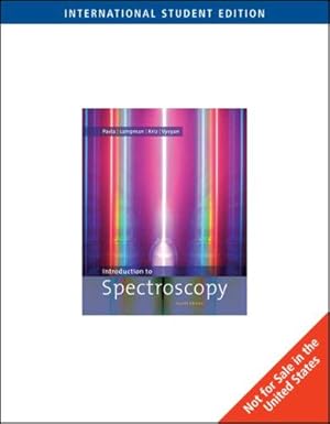 Image du vendeur pour Introduction to Spectroscopy, International Edition mis en vente par WeBuyBooks