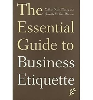 Bild des Verkufers fr The Essential Guide to Business Etiquette zum Verkauf von WeBuyBooks