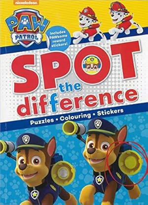 Seller image for Nickelodeon PAW Patrol Spot the Difference: Puzzles, Colouring, Stickers for sale by WeBuyBooks