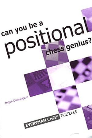 Bild des Verkufers fr Can You Be a Positional Chess Genius (Everyman Chess) zum Verkauf von WeBuyBooks