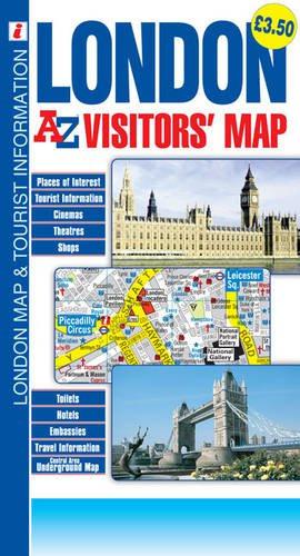 Bild des Verkufers fr LONDON A-Z VISITORS' MAP [New 39th edition] zum Verkauf von WeBuyBooks