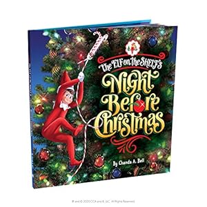 Seller image for Elf on the Shelf Night Before Christmas Hardback Book - Christmas Eve Story Book | Elf Goodbye Gifts | Kids Elf Merchandise | Elf Toys | Elf on the Shelf Book | Elf Gifts for sale by WeBuyBooks