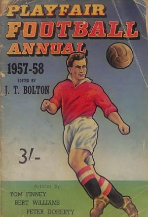 Image du vendeur pour Playfair Football Annual 1957-58 mis en vente par WeBuyBooks