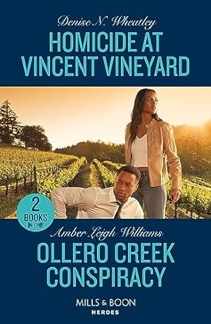 Seller image for Homicide At Vincent Vineyard / Ollero Creek Conspiracy: Homicide at Vincent Vineyard (A West Coast Crime Story) / Ollero Creek Conspiracy (Fuego, New Mexico) for sale by WeBuyBooks
