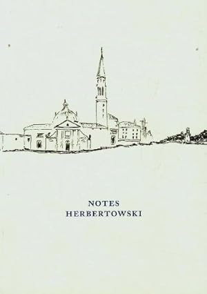 Seller image for Notes herbertowski for sale by WeBuyBooks