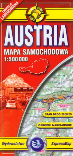 Image du vendeur pour Austria mapa samochodowa 1:500 000 mis en vente par WeBuyBooks