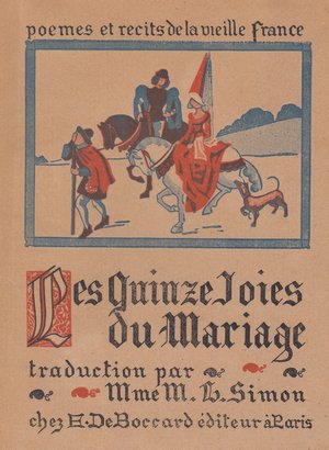 Les quinze joies du mariage