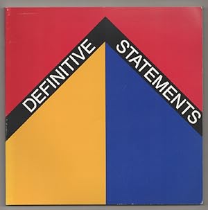 Seller image for Definitive Statements American Art: 1964 - 66 for sale by Jeff Hirsch Books, ABAA