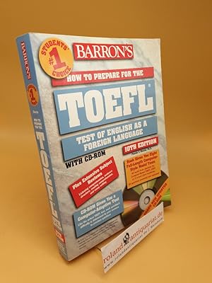 Imagen del vendedor de How to Prepare for the Toefl ; Test of English As a Foreign Language ; without CD a la venta por Roland Antiquariat UG haftungsbeschrnkt