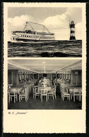 Bild des Verkufers fr Ansichtskarte Passagierschiff MS Oceana zum Verkauf von Bartko-Reher