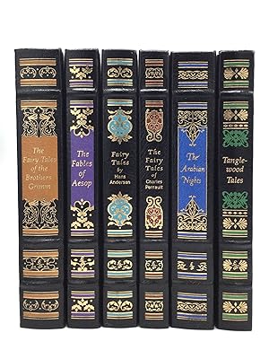 Seller image for ILLUSTRATED CLASSIC FAIRY TALES: Grimm's Fairy Tales, The Fables of Aesop, Andersen's Fairy Tales, Fairy Tales of Perrault, Tanglewood Tales, Arabian Nights for sale by johnson rare books & archives, ABAA