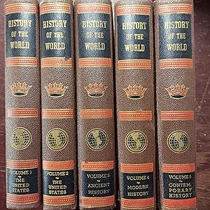 A History of the World (Five Volume set)