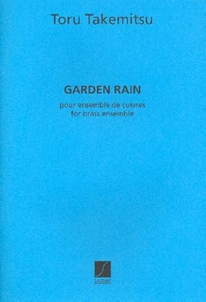 Bild des Verkufers fr Garden Rain for brass ensemble score zum Verkauf von moluna