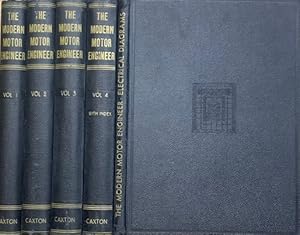 Imagen del vendedor de The Modern Motor Engineer. 5 volume set including Electical Diagrams. 1948 a la venta por Barter Books Ltd