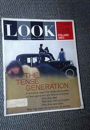 LOOK 8-27-63 THE TENSE GENERATION /Teenage failures at 16