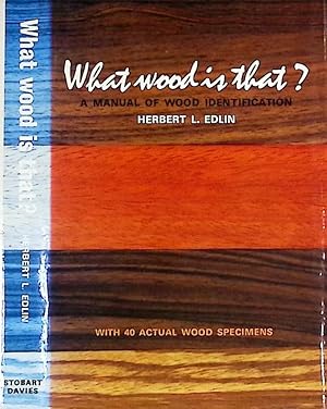 Immagine del venditore per What Wood is That? 1991 venduto da Barter Books Ltd