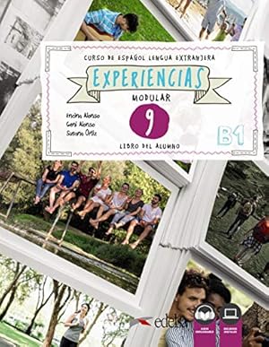 Imagen del vendedor de Experiencias 9. B1. Libro del alumno Curso de Espaol Lengua Extranjera. Contiene audio descargable y acceso a recursos digitales. a la venta por La Librera, Iberoamerikan. Buchhandlung