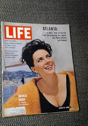 LIFE Magazine June 15, 1962 LIFE Magazine June 15, 1962 Natalie Wood at Cannes Film Festival