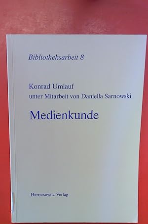 Seller image for Medienkunde for sale by biblion2