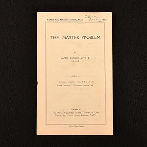 Immagine del venditore per The Master-Problem venduto da Rooke Books PBFA