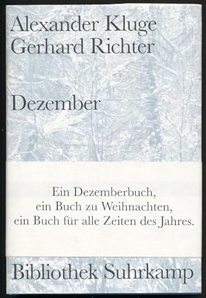 Bild des Verkufers fr Dezember. Alexander Kluge: 39 Geschichten. Gerhard Richter: 39 Bilder. zum Verkauf von Ballon & Wurm GbR - Antiquariat