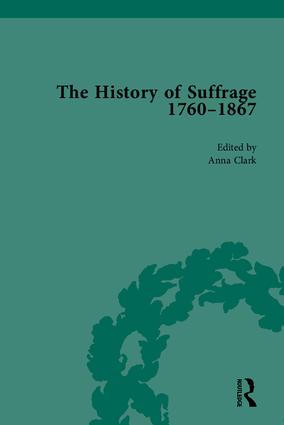 Seller image for Clark, A: The History of Suffrage, 1760-1867 for sale by moluna