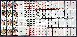 (Set of French pattern playing cards) - Kartenspiel / Card game / Spielkarten / carte da gioco / ...