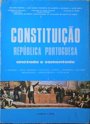 CONSTITUIÇÃO, REPÚBLICA PORTUGUESA.