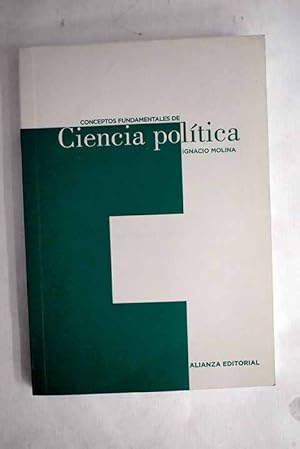 Seller image for Conceptos fundamentales de ciencia poltica for sale by Alcan Libros