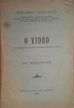 Imagen del vendedor de O VIDRO. a la venta por Livraria Castro e Silva