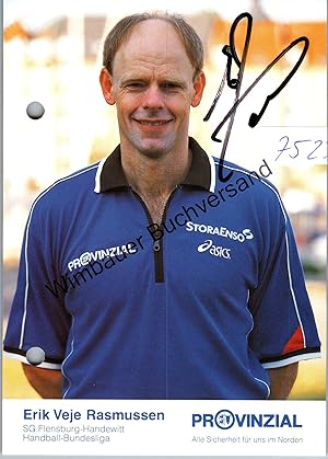 Seller image for Original Autogramm Erik Veje Rasmussen Flensburg Handewitt Handball /// Autograph signiert signed signee for sale by Antiquariat im Kaiserviertel | Wimbauer Buchversand