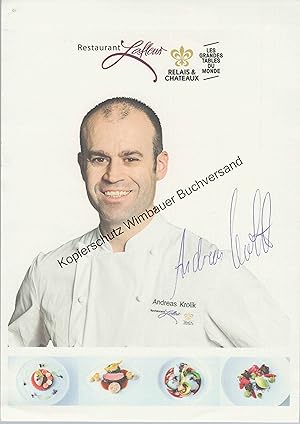 Imagen del vendedor de Original Autogramm Andreas Krolik /// Autogramm Autograph signiert signed signee a la venta por Antiquariat im Kaiserviertel | Wimbauer Buchversand