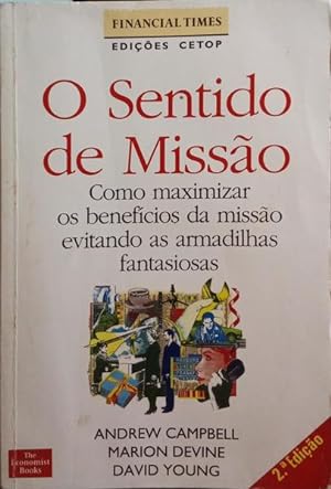 Seller image for SENTIDO DE MISSO. for sale by Livraria Castro e Silva