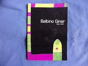 Balbino Giner 1955-2005