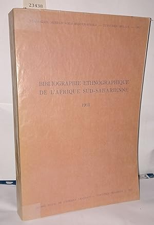 Seller image for Bibliographie ethnographique de l'Afrique Sud-Saharienne 1961 for sale by Librairie Albert-Etienne