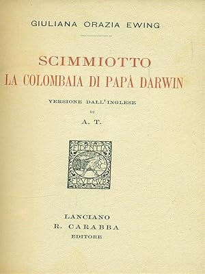 Bild des Verkufers fr Scimmiotto La colombaia di papa' Darwin zum Verkauf von Librodifaccia