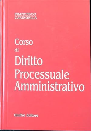 Image du vendeur pour Corso di diritto processuale amministrativo mis en vente par Librodifaccia