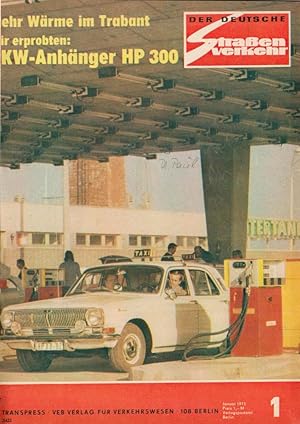 Immagine del venditore per Der deutsche Straenverkehr. Zeitschrift fr Verkehr und Wirtschaft. 21. Jahrgang 1973 venduto da Antiquariat Kastanienhof